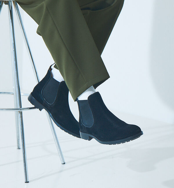 alfredoBANNISTER「【SHOO IN SHOE】カーフレザー チェルシーブーツ / サイドゴアブーツ」|ショートブーツ|