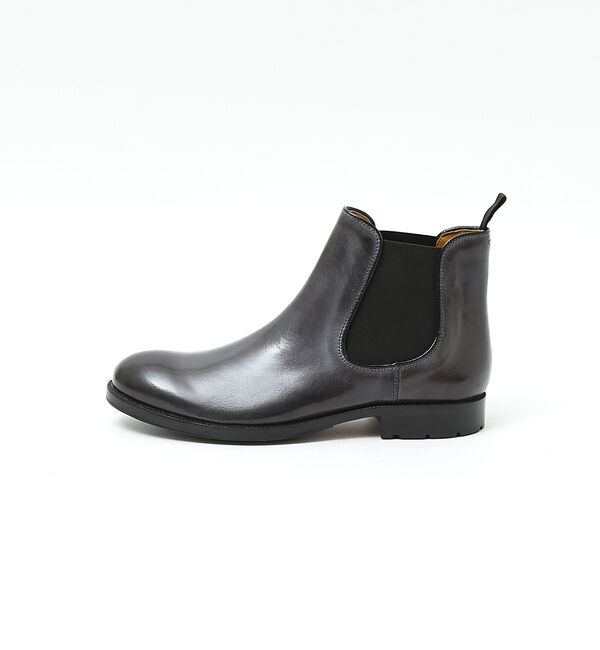 alfredoBANNISTER「【SHOO IN SHOE】カーフレザー チェルシーブーツ / サイドゴアブーツ」|ショートブーツ|