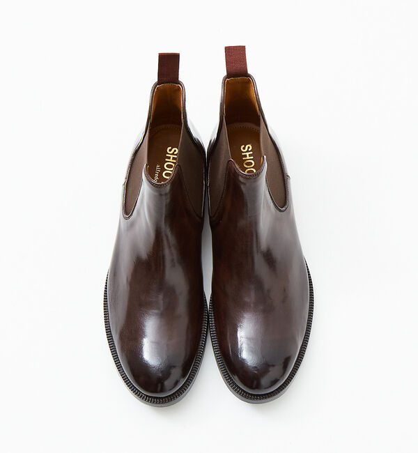 alfredoBANNISTER「【SHOO IN SHOE】カーフレザー チェルシーブーツ / サイドゴアブーツ」|ショートブーツ|