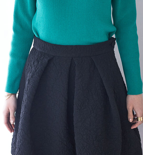 Rouge vif「【BELLE ROBE】ふくれジャガードスカート」|スカート|