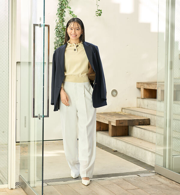 Rouge vif「【セットアップ対応】ビッグシルエットシングルジャケット」|テーラードジャケット|