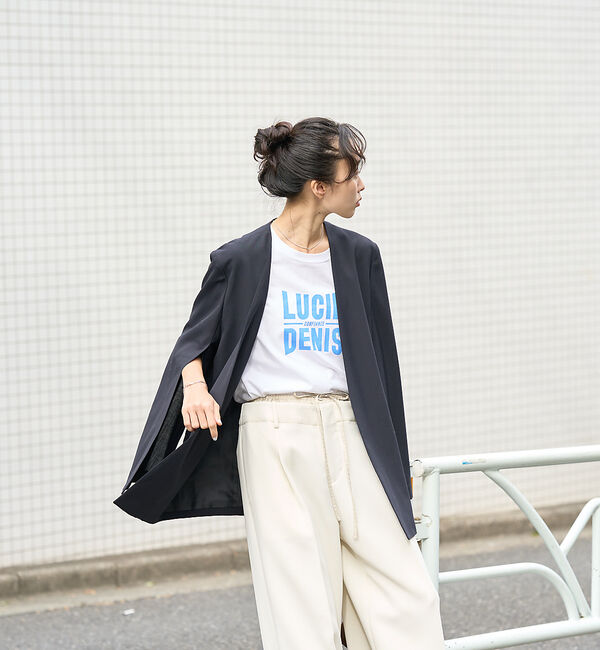 Rouge vif「ストリートロゴ半袖Tシャツ」|Tシャツ・カットソー|