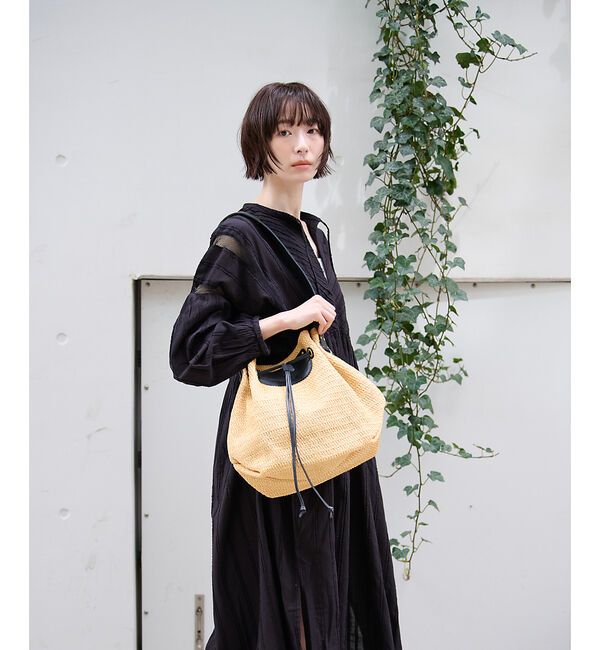 Rouge vif「【Ampersand / アンパサンド】basket like bag/AP24」|ショルダー・メッセンジャー|