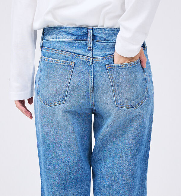 Rouge vif「【RED CARD/レッドカード】Freddie ローライズワイドバギーデニム」|デニム|