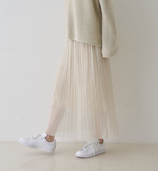 Rouge vif「【一部店舗限定】ラメシアープリーツスカート」|スカート|