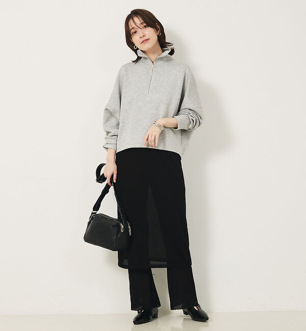 abahouse mavie「【セットアップ対応】ニットスカートレイヤードパンツ」|その他|