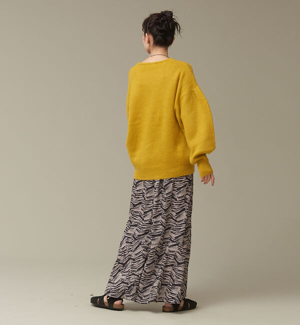 NOMINE「モヘアライクスクエアニット」|ニット・セーター|