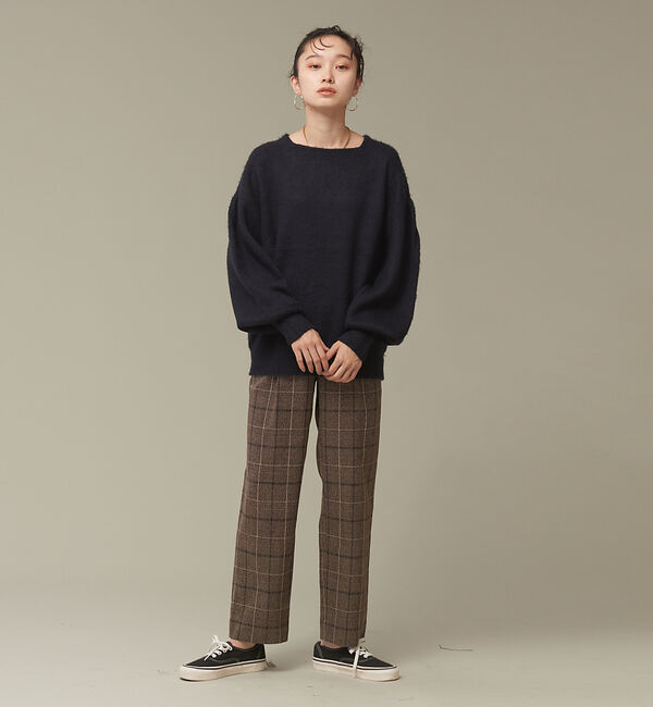 NOMINE「モヘアライクスクエアニット」|ニット・セーター|