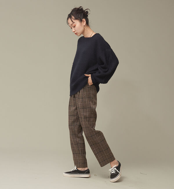 NOMINE「モヘアライクスクエアニット」|ニット・セーター|