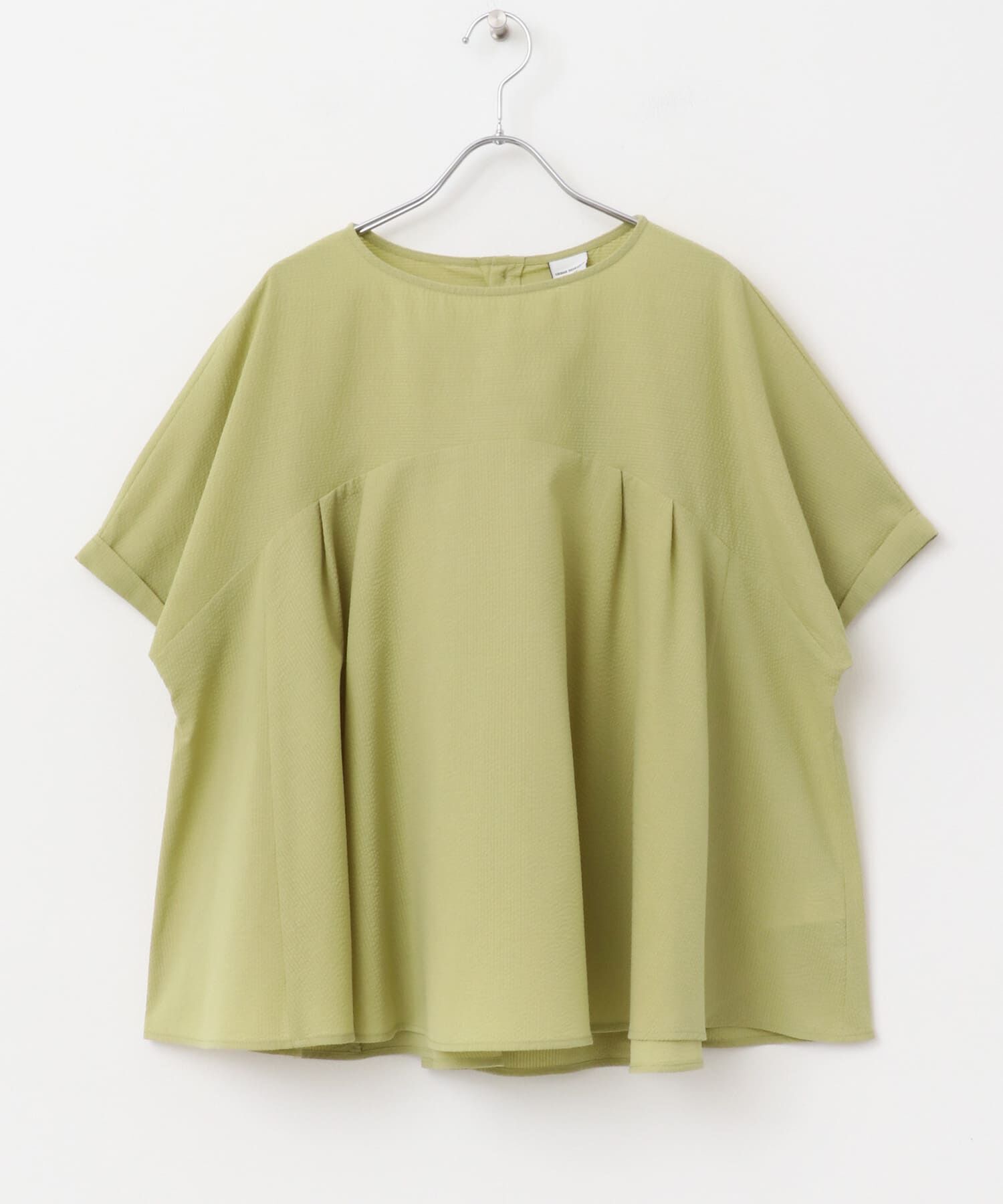 URBAN RESEARCH DOORS「フレア切替えブラウス」|Tシャツ・カットソー|