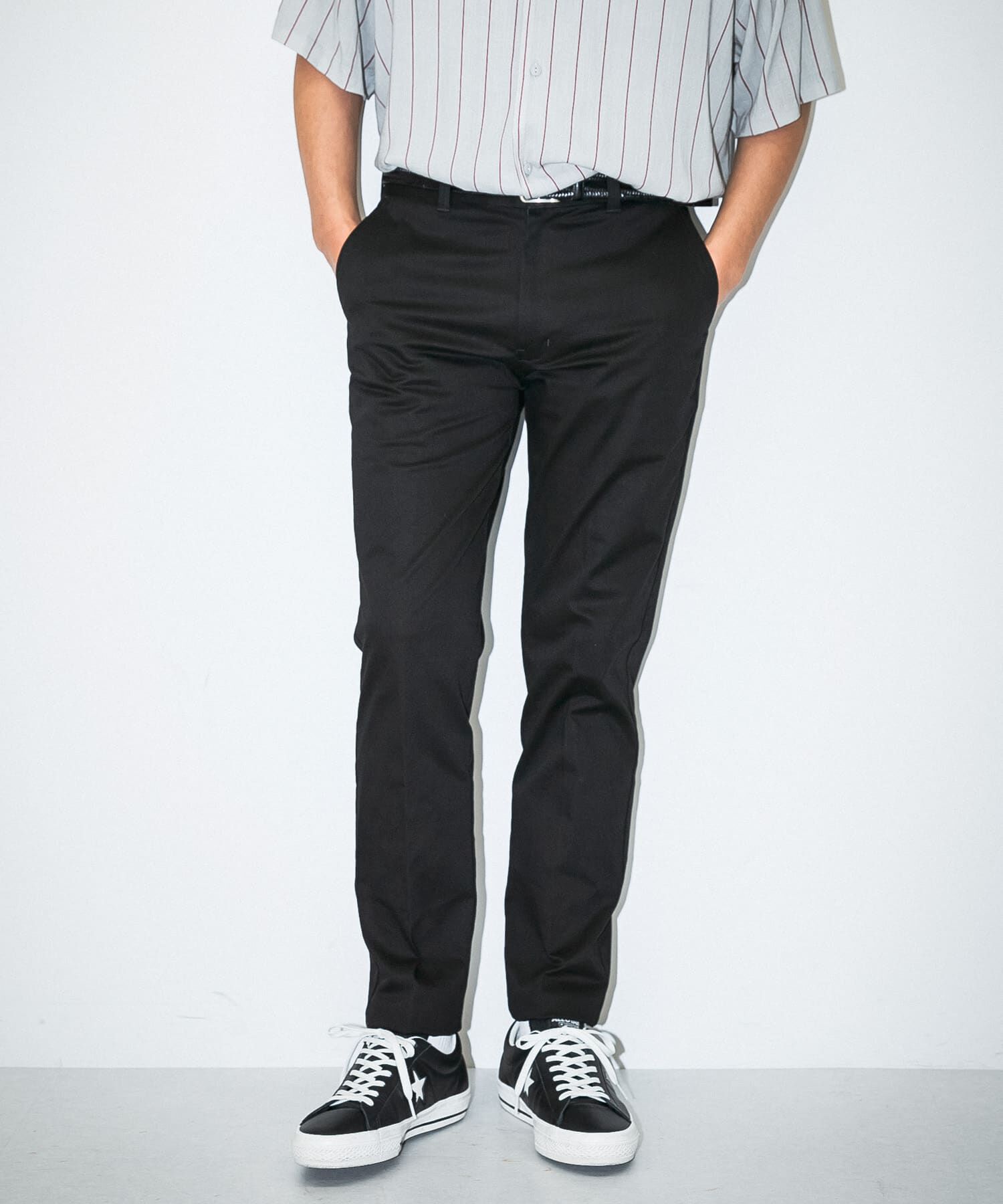 Sonny Label 「OOPS　ワークテーパードパンツ」|その他|ブラック