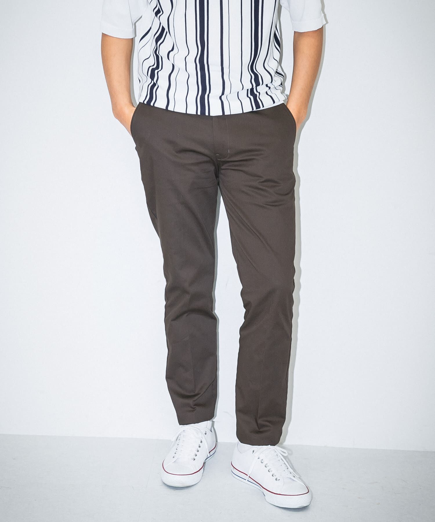 Sonny Label 「OOPS　ワークテーパードパンツ」|その他|ブラウン