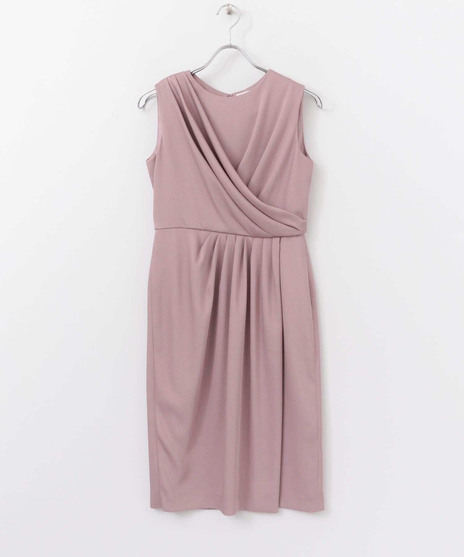 URBAN RESEARCH ROSSO「タックドレープドレス」|ワンピース|