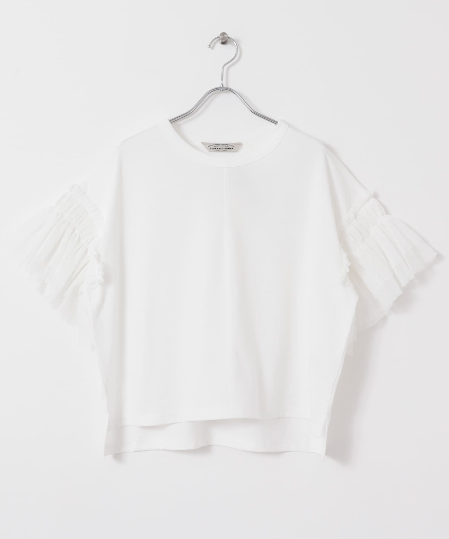 URBAN RESEARCH ROSSO「TORRAZZO DONNA　Mesh sleeve T-shirts」|Tシャツ・カットソー|