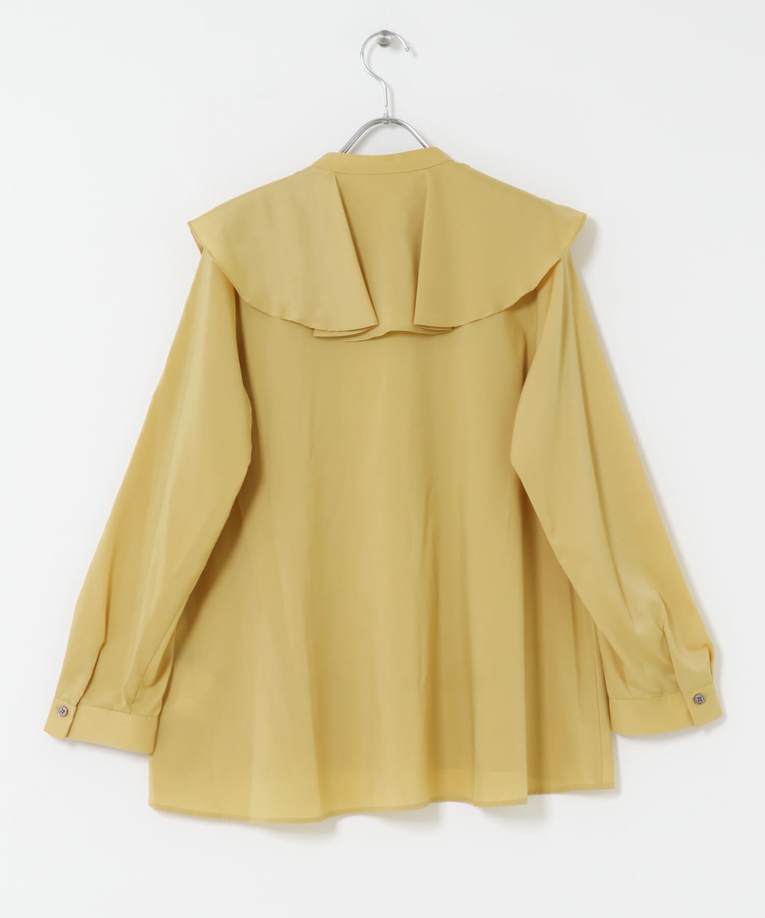 URBAN RESEARCH ROSSO「フリルカラーシャツブラウス」|シャツ・ブラウス|