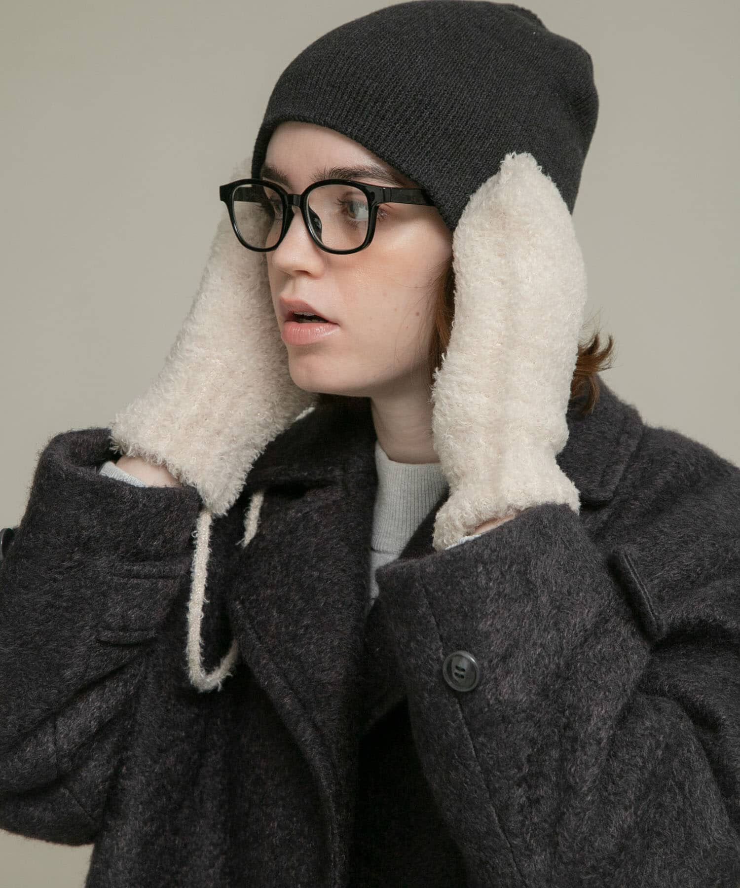 Sonny Label 「ラメブークレーニットミトン」|手袋|