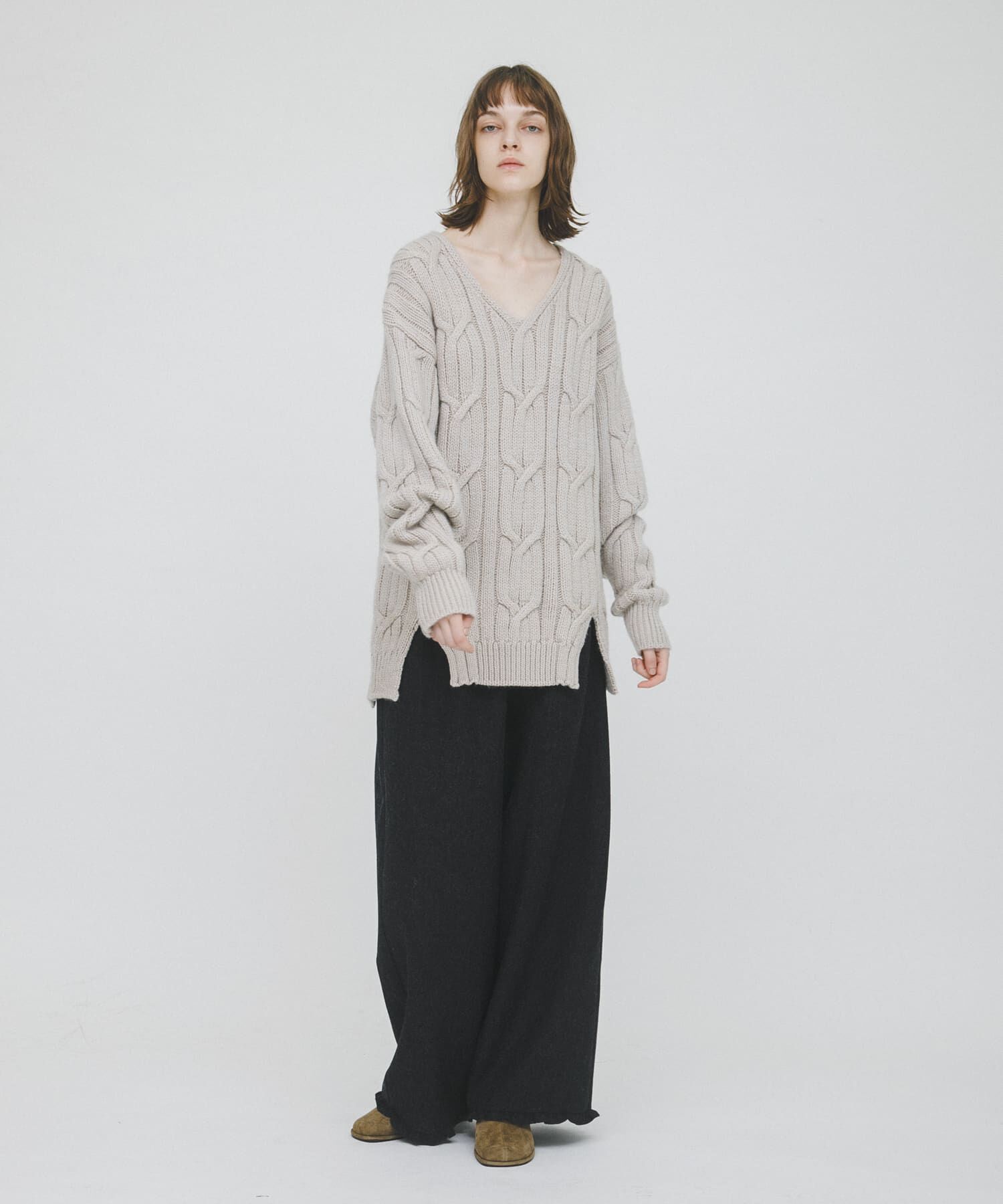 LAATO「frill frill wool pants」|その他|