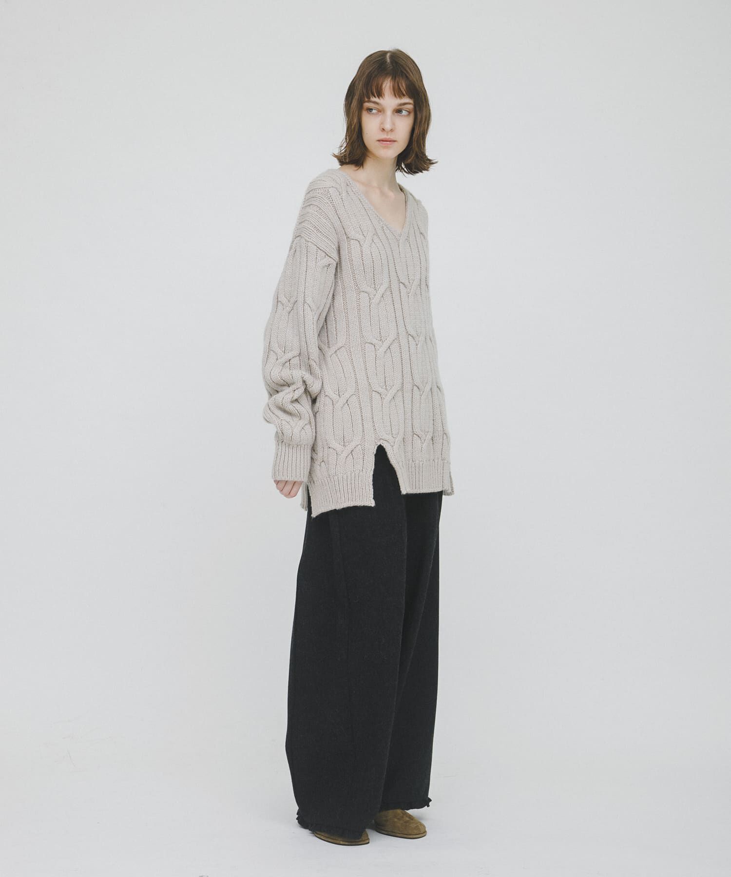 LAATO「frill frill wool pants」|その他|