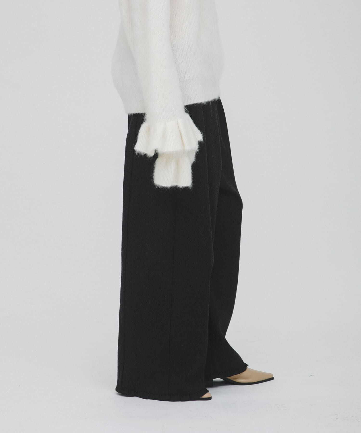 LAATO「frill frill wool pants」|その他|