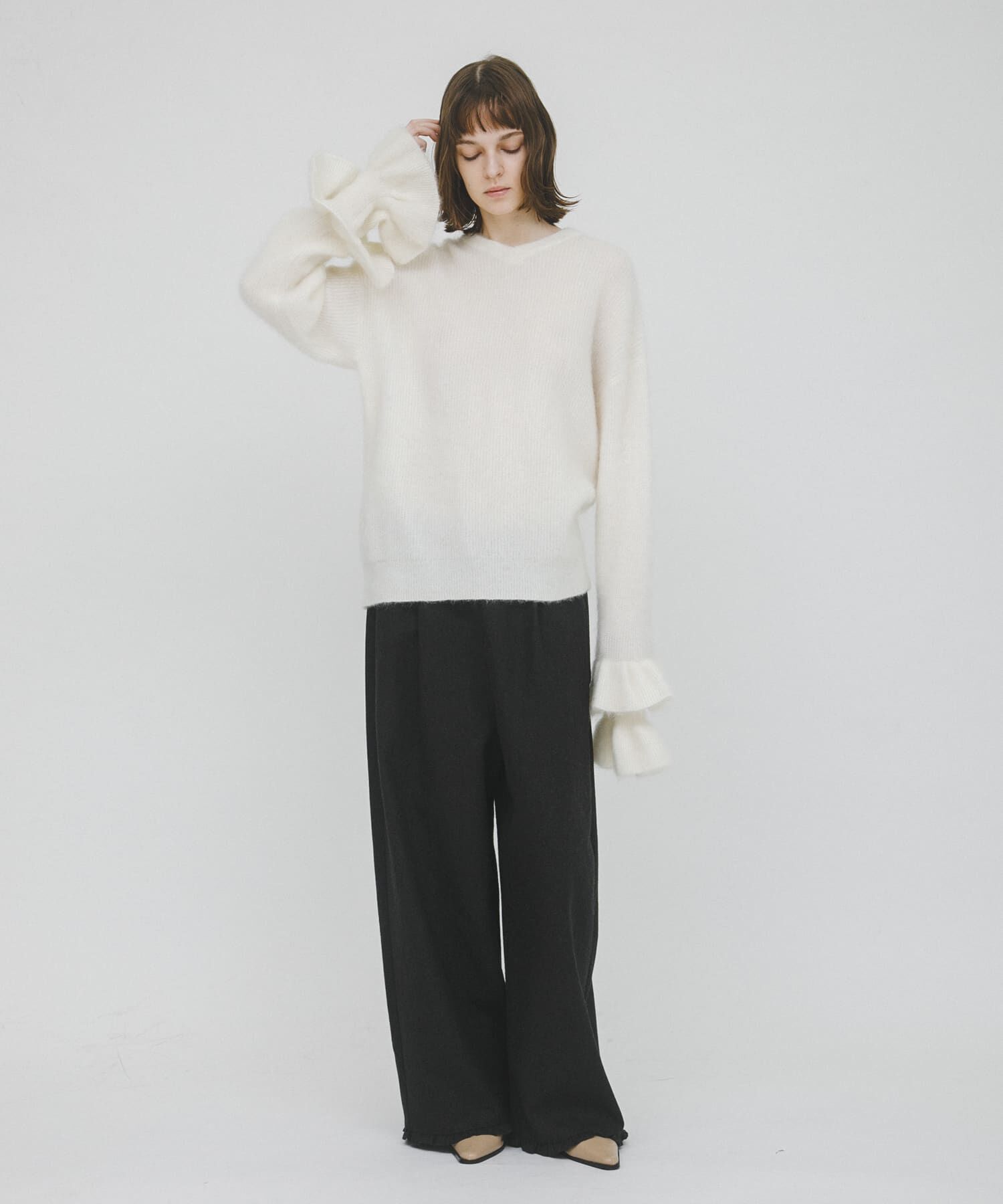 LAATO「frill frill wool pants」|その他|