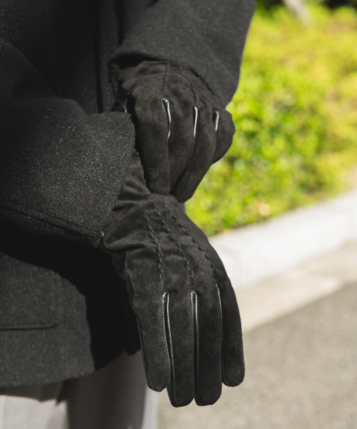 URBAN RESEARCH DOORS「スエードレザーグローブ」|手袋|