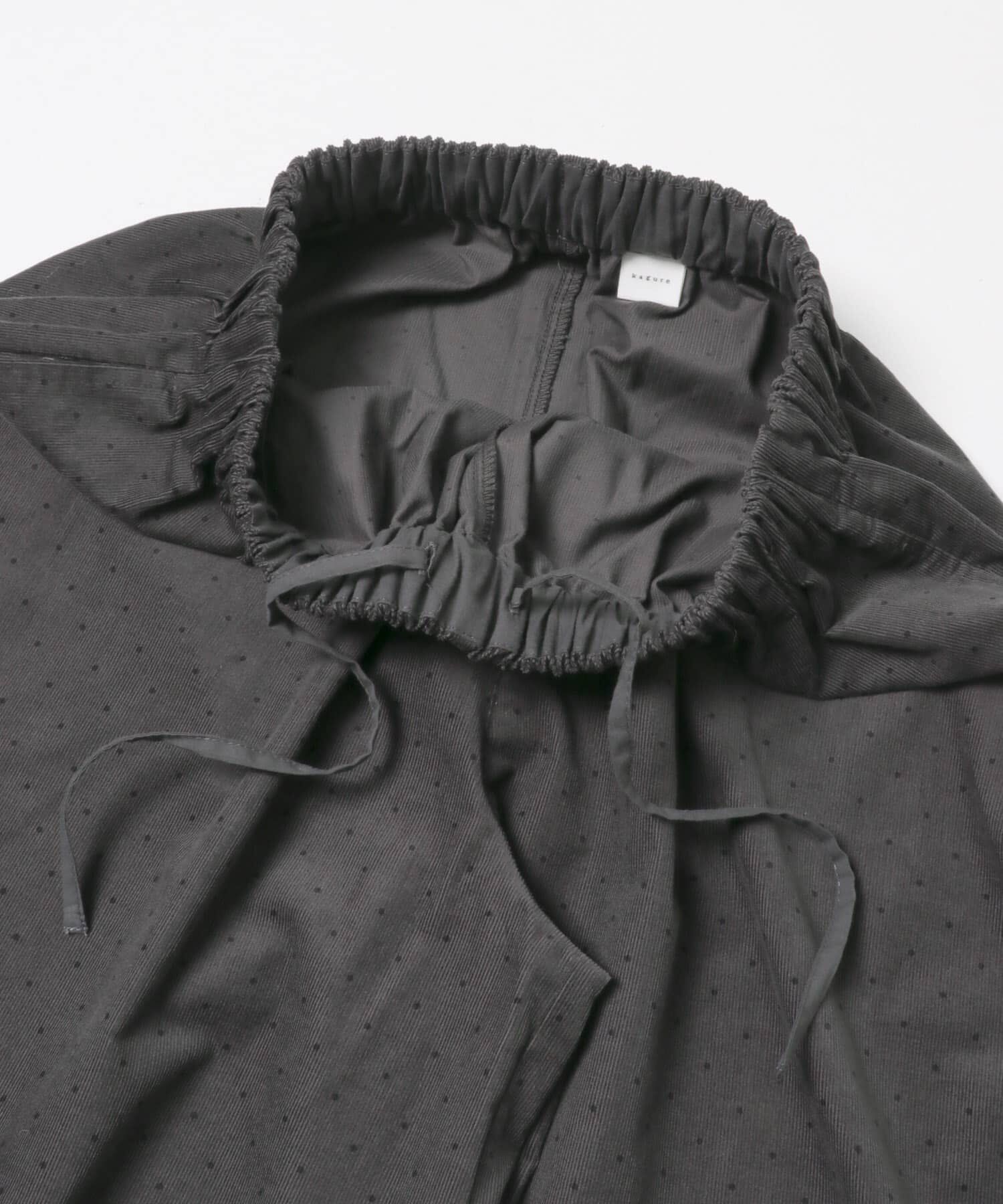 かぐれ「ドットコーデュロイワイドパンツ」|その他|