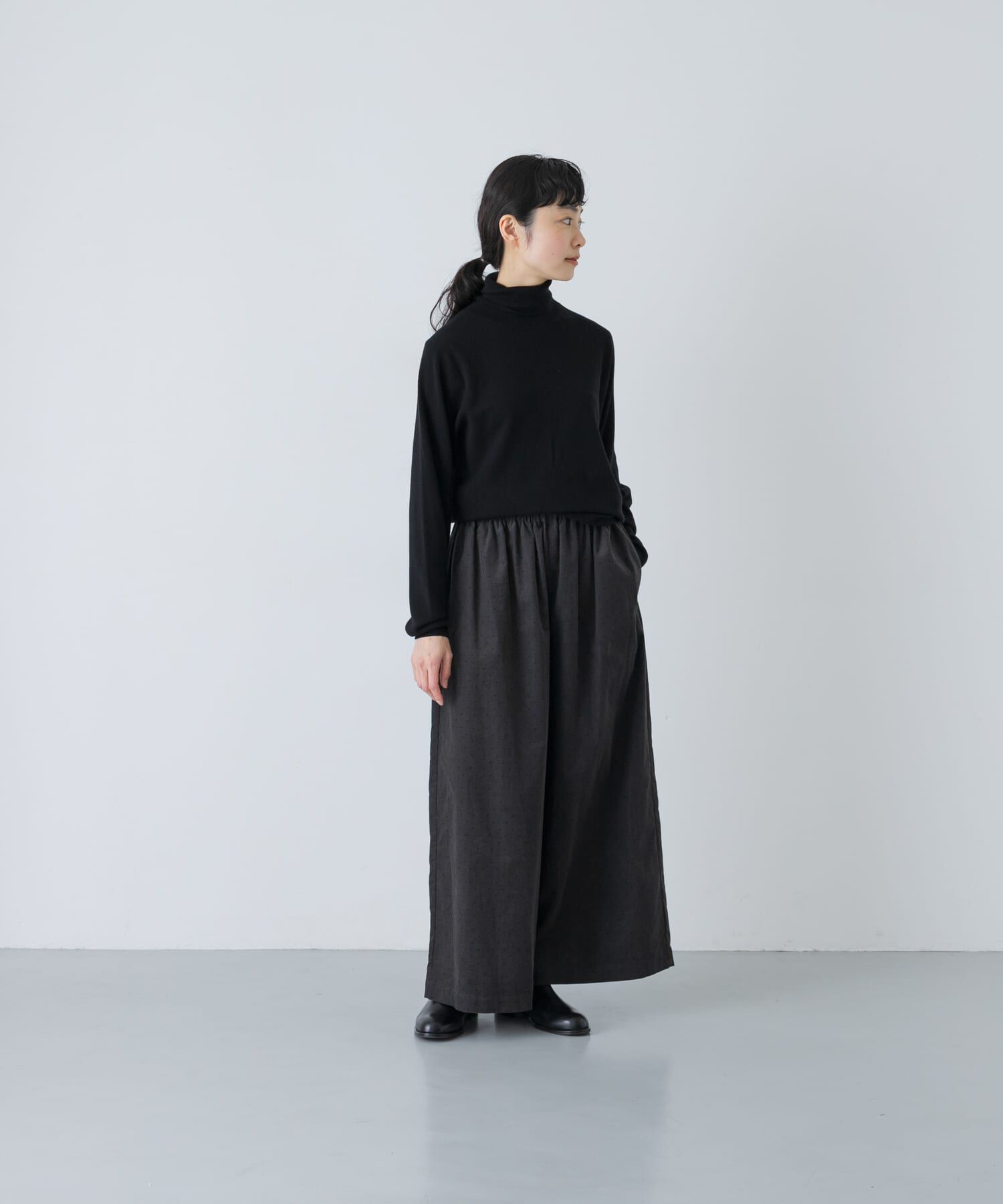 かぐれ「ドットコーデュロイワイドパンツ」|その他|