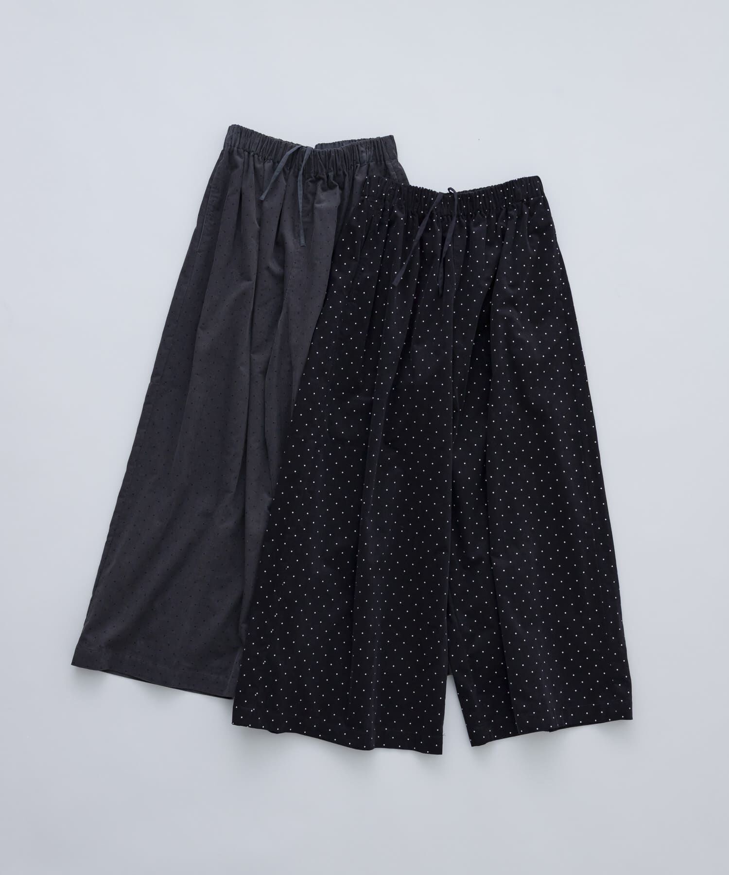 かぐれ「ドットコーデュロイワイドパンツ」|その他|