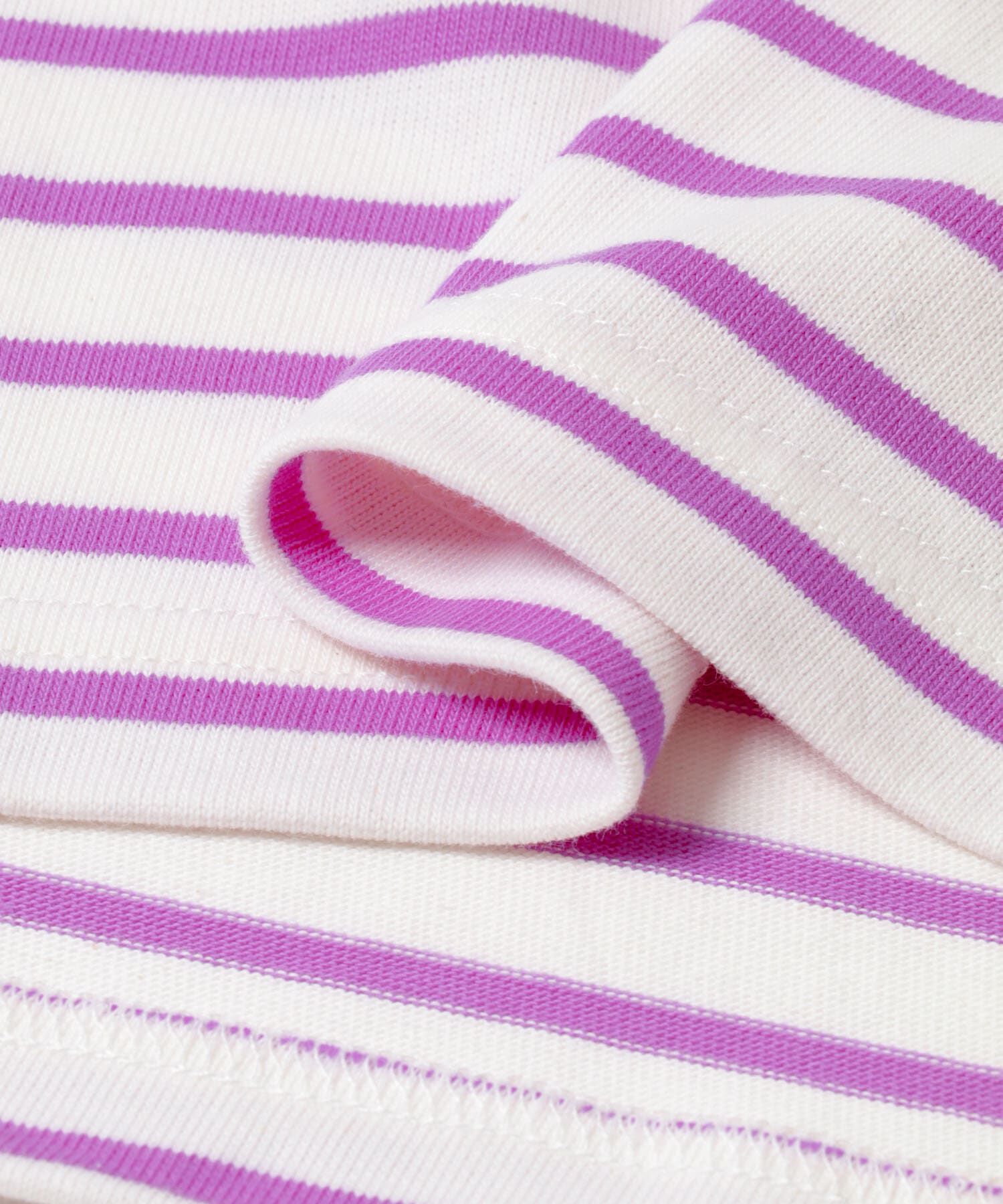 URBAN RESEARCH DOORS「FORK&SPOON　クロップドボートネックボーダー」|Tシャツ・カットソー|