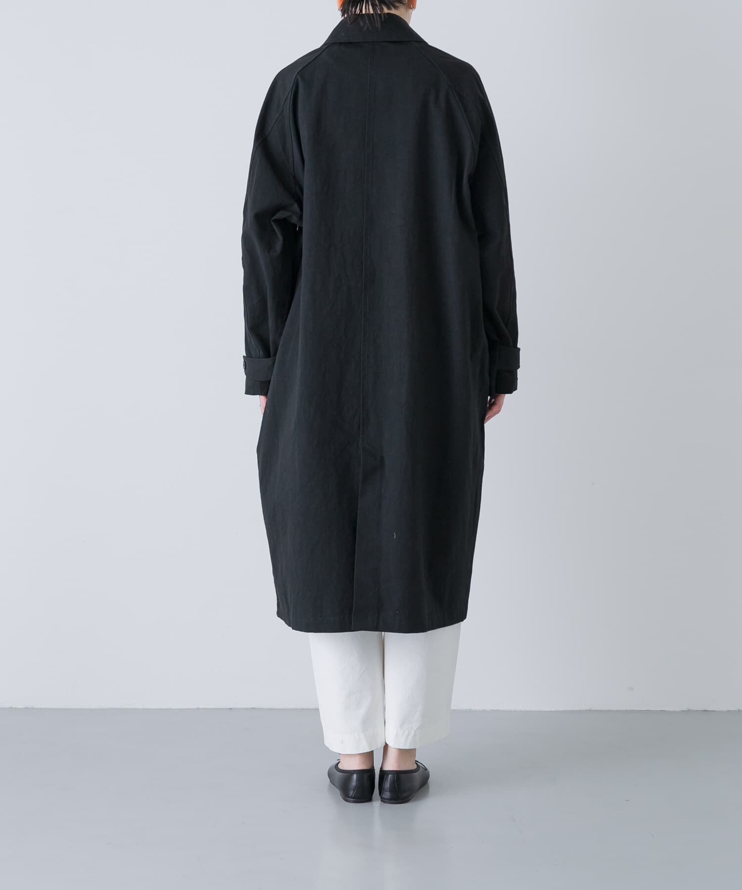かぐれ「コットンバルコート」|ステンカラーコート|