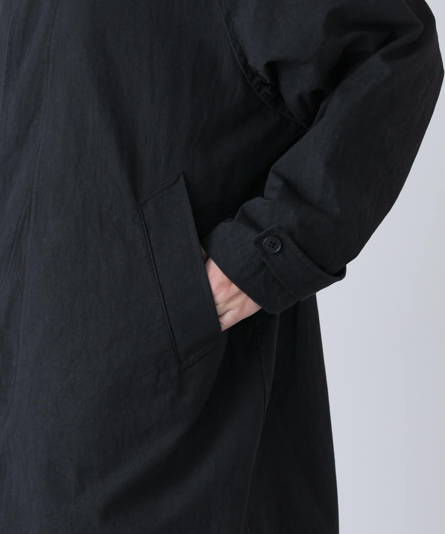 かぐれ「コットンバルコート」|ステンカラーコート|