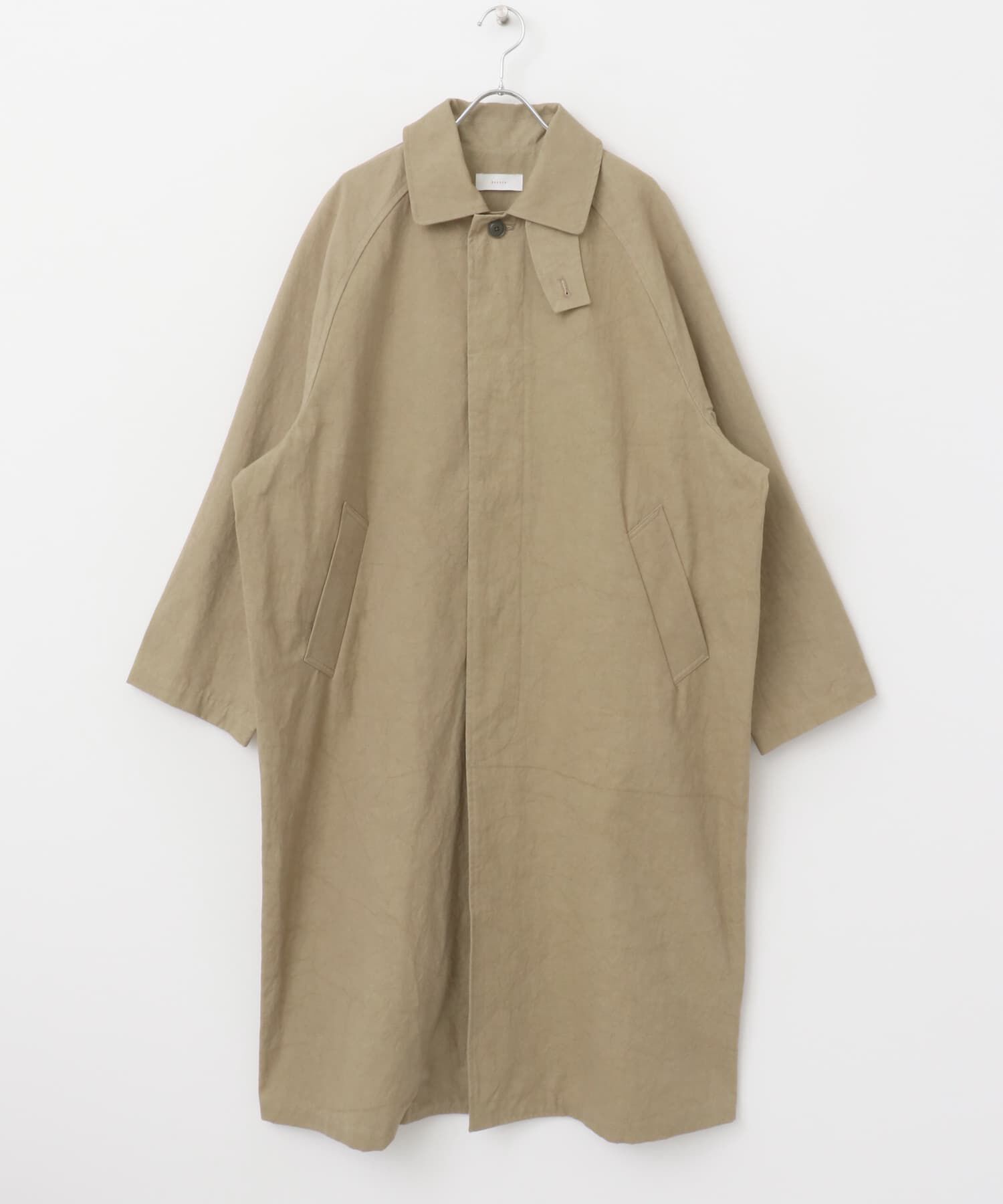 かぐれ「コットンバルコート」|ステンカラーコート|