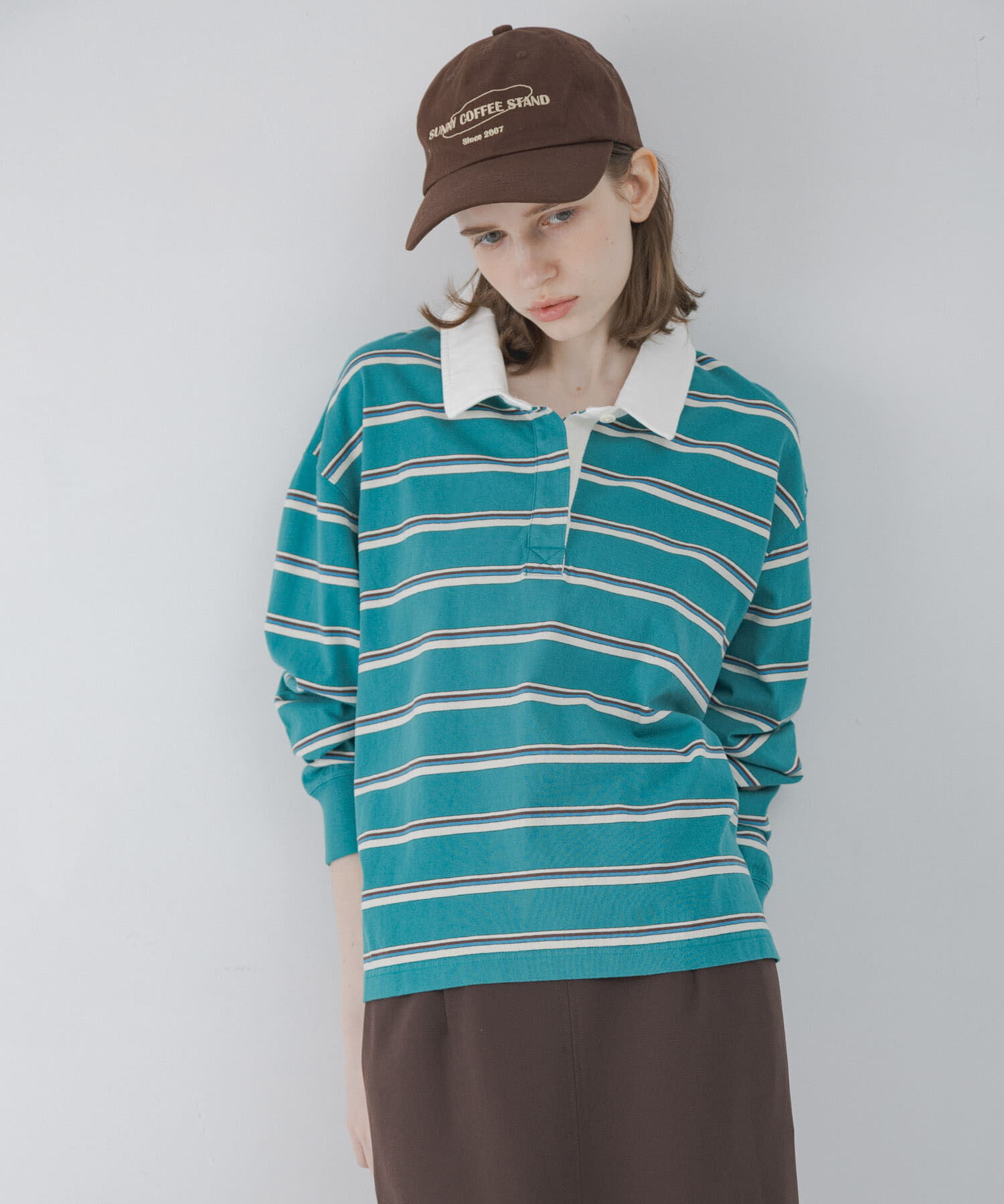 Sonny Label 「マルチボーダーラガーシャツ」|Tシャツ・カットソー|