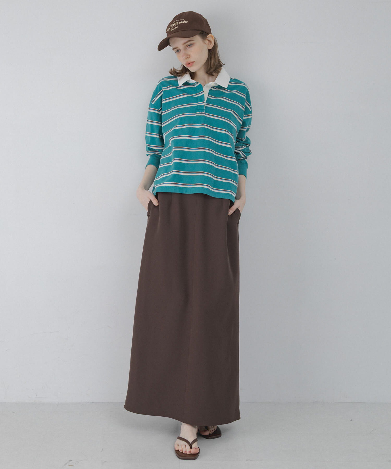 Sonny Label 「マルチボーダーラガーシャツ」|Tシャツ・カットソー|