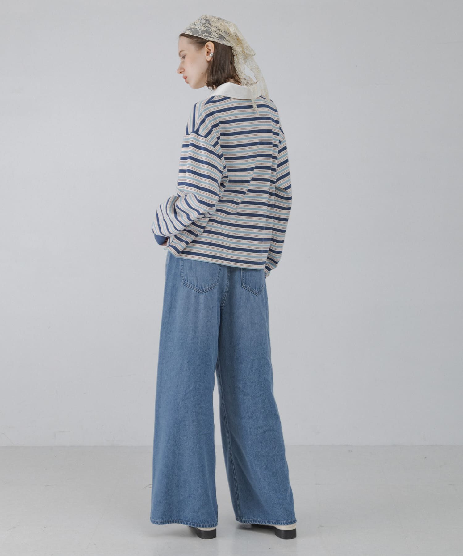 Sonny Label 「マルチボーダーラガーシャツ」|Tシャツ・カットソー|