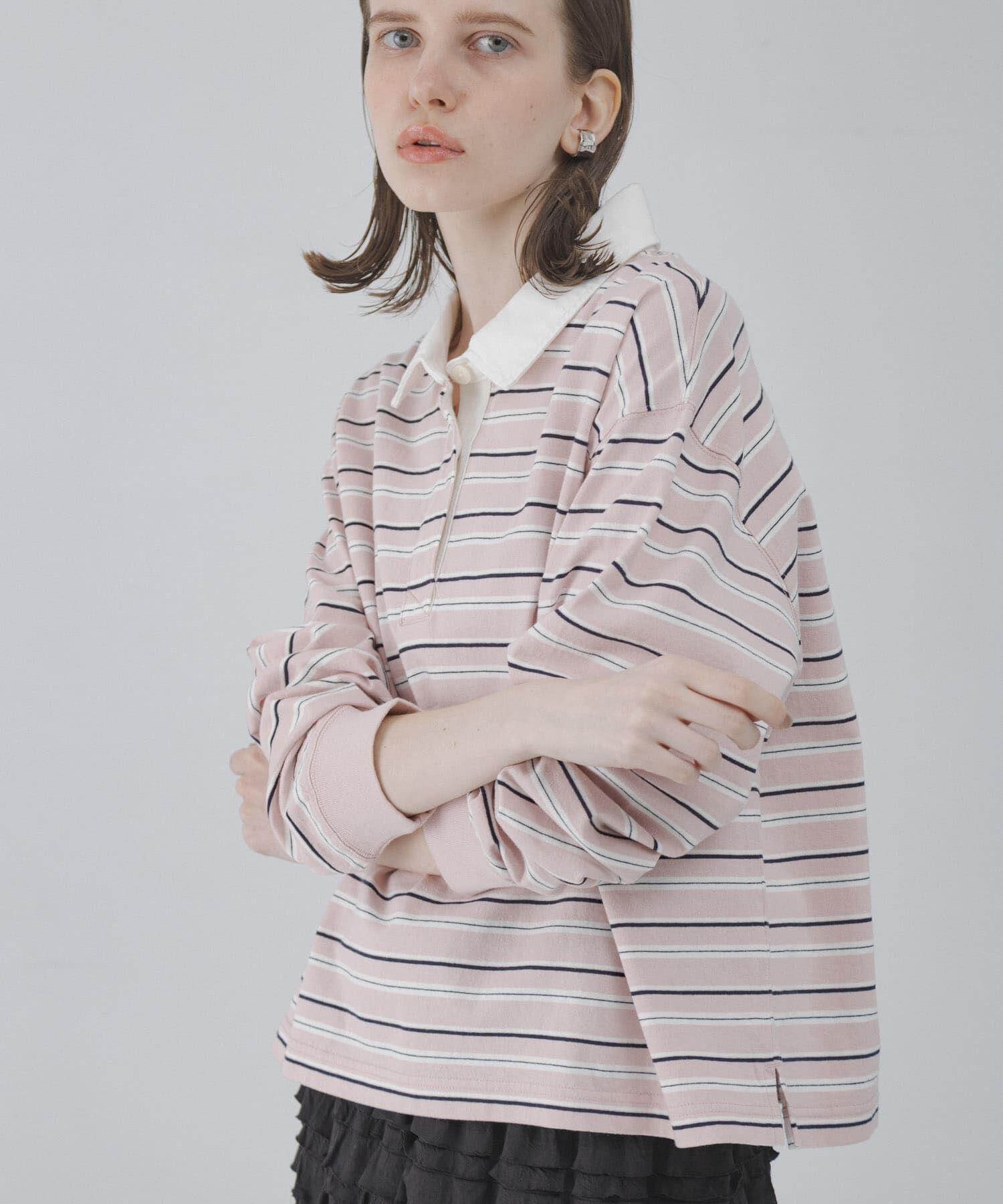 Sonny Label 「マルチボーダーラガーシャツ」|Tシャツ・カットソー|