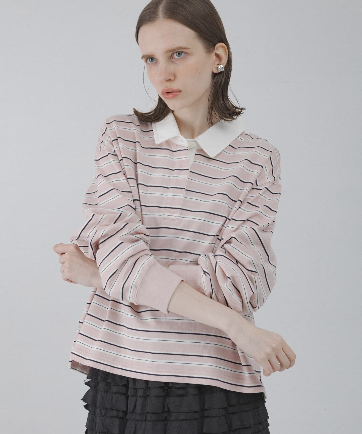 Sonny Label 「マルチボーダーラガーシャツ」|Tシャツ・カットソー|