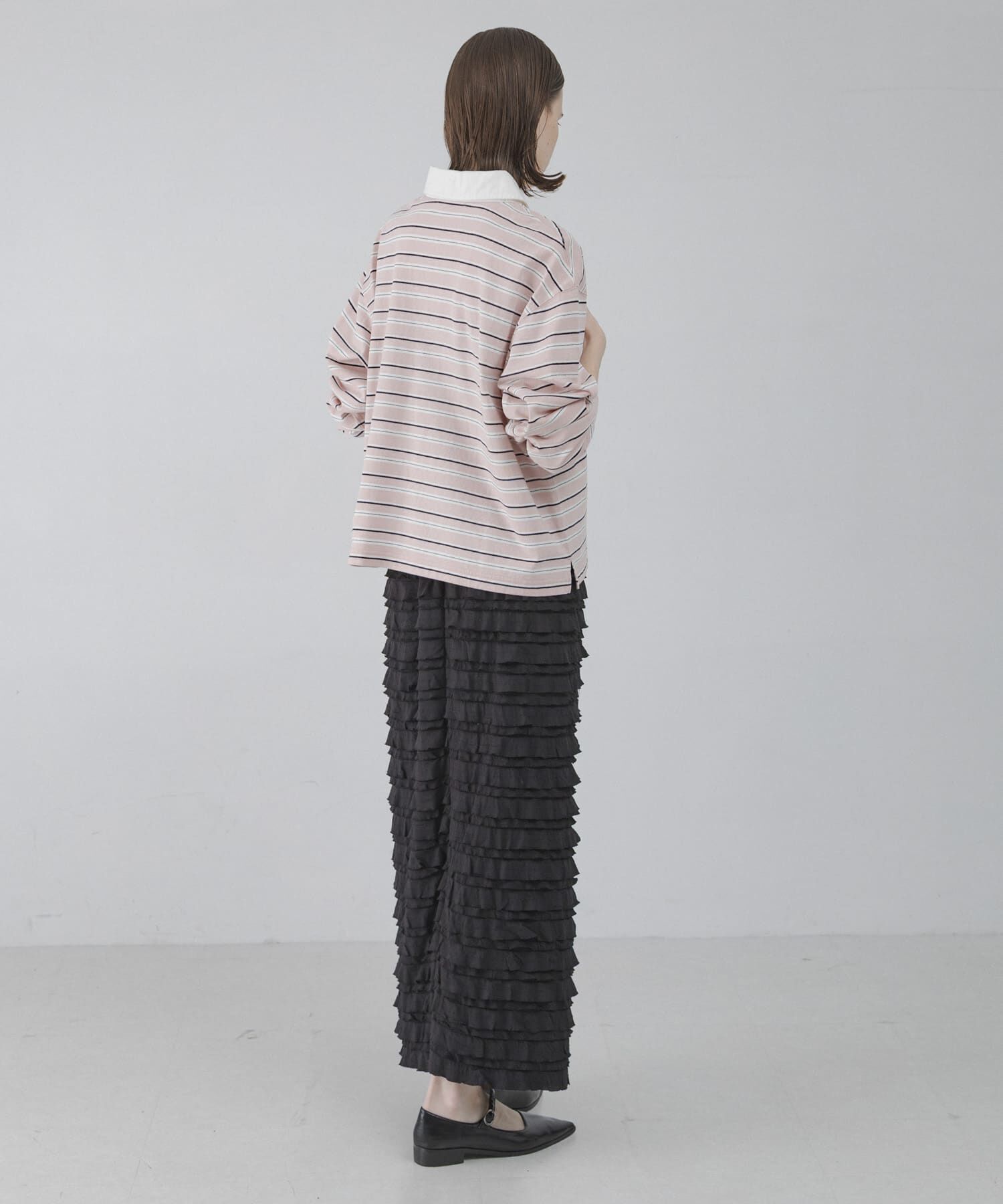 Sonny Label 「マルチボーダーラガーシャツ」|Tシャツ・カットソー|