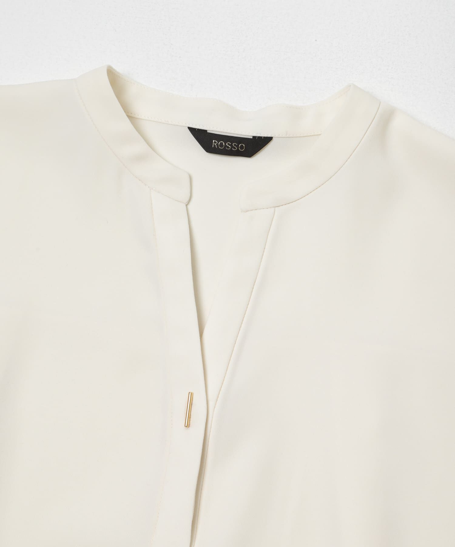 URBAN RESEARCH ROSSO「『セットアップ対応』 UVカット/接触冷感 バンドカラー プルオーバー」|シャツ・ブラウス|