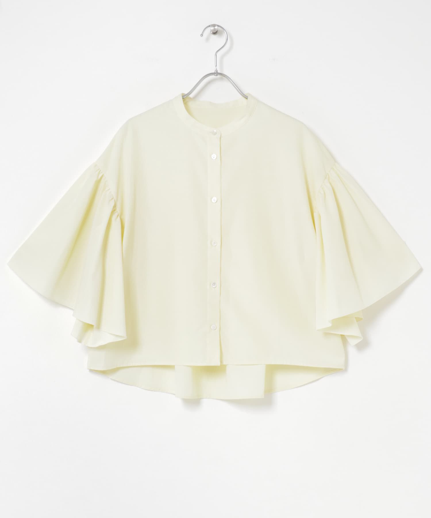 URBAN RESEARCH ROSSO「UVカットウォッシャブルリネン混ブラウス」|シャツ・ブラウス|