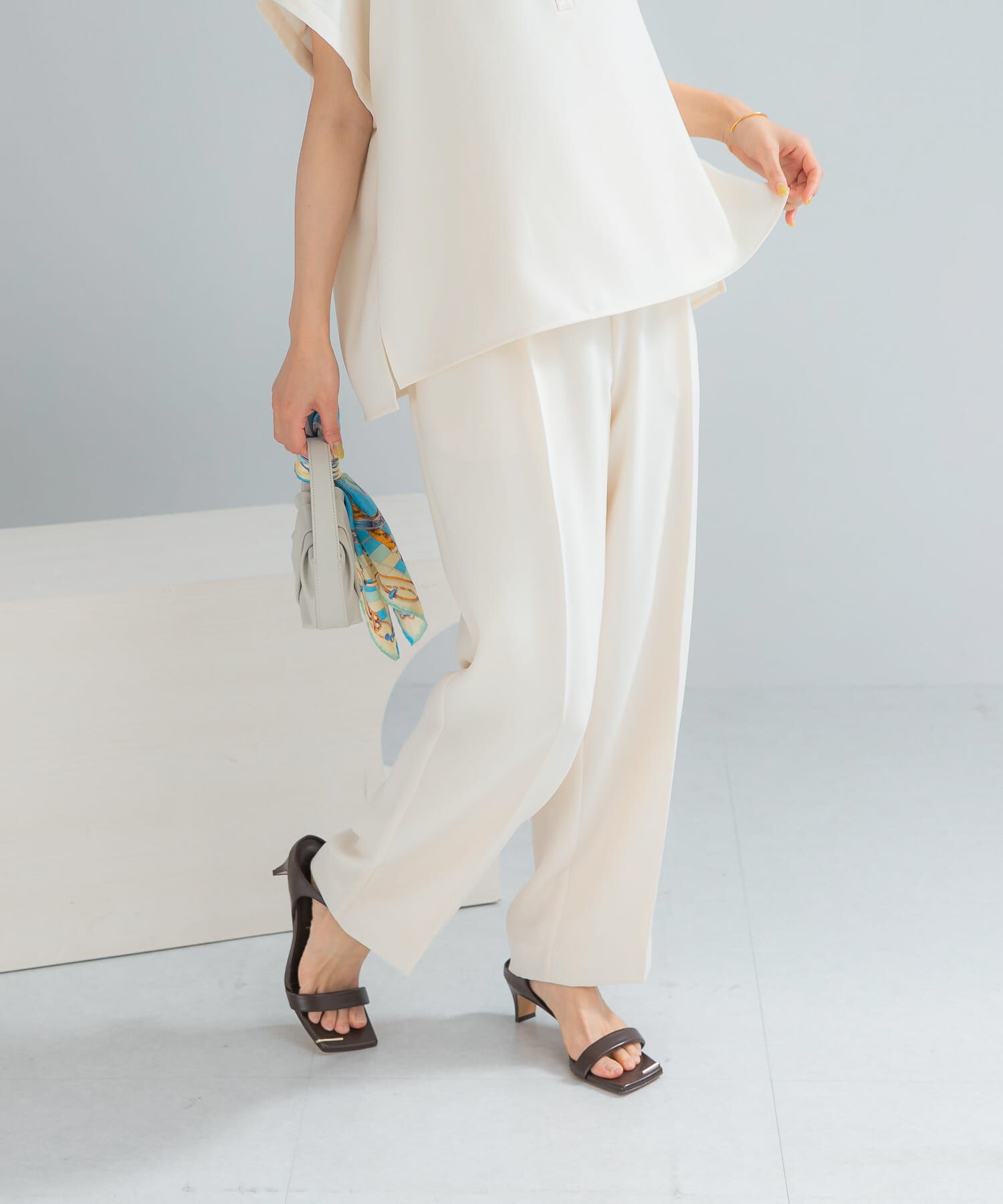 URBAN RESEARCH ROSSO「『セットアップ対応』 UVカット/接触冷感 イージーパンツ」|その他|