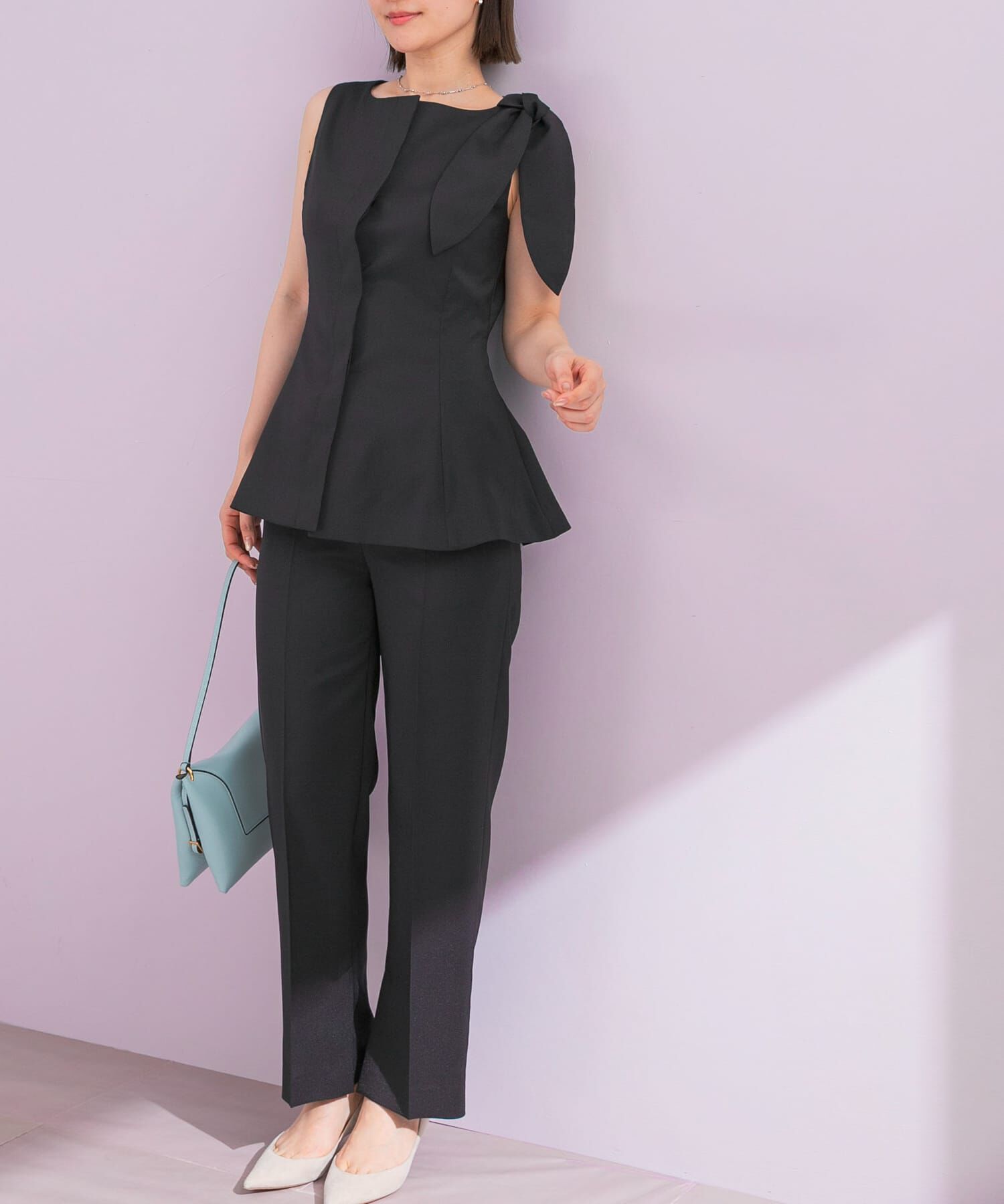 URBAN RESEARCH ROSSO「リボンデザイン2WAYジレセットアップ」|その他|