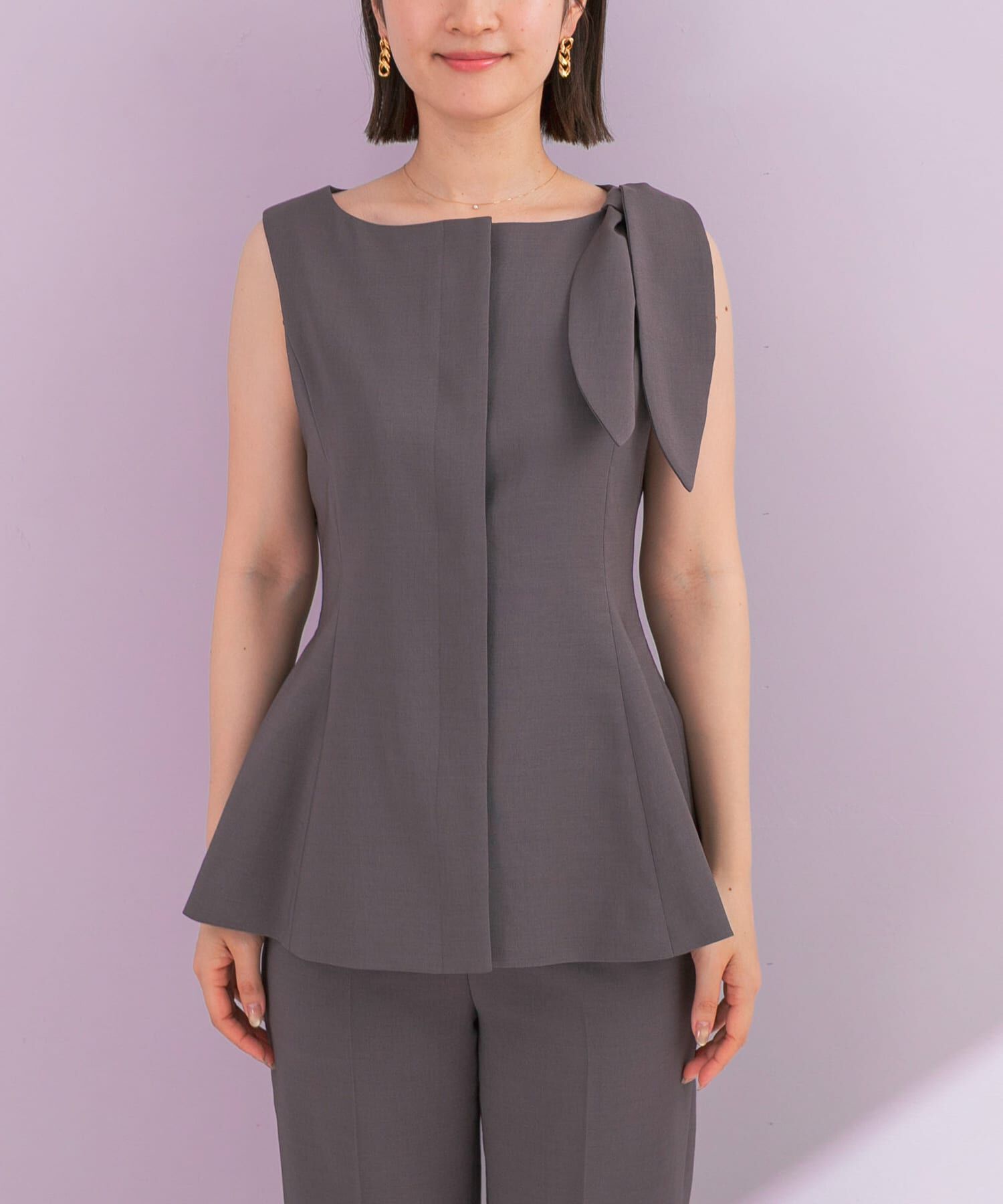 URBAN RESEARCH ROSSO「リボンデザイン2WAYジレセットアップ」|その他|