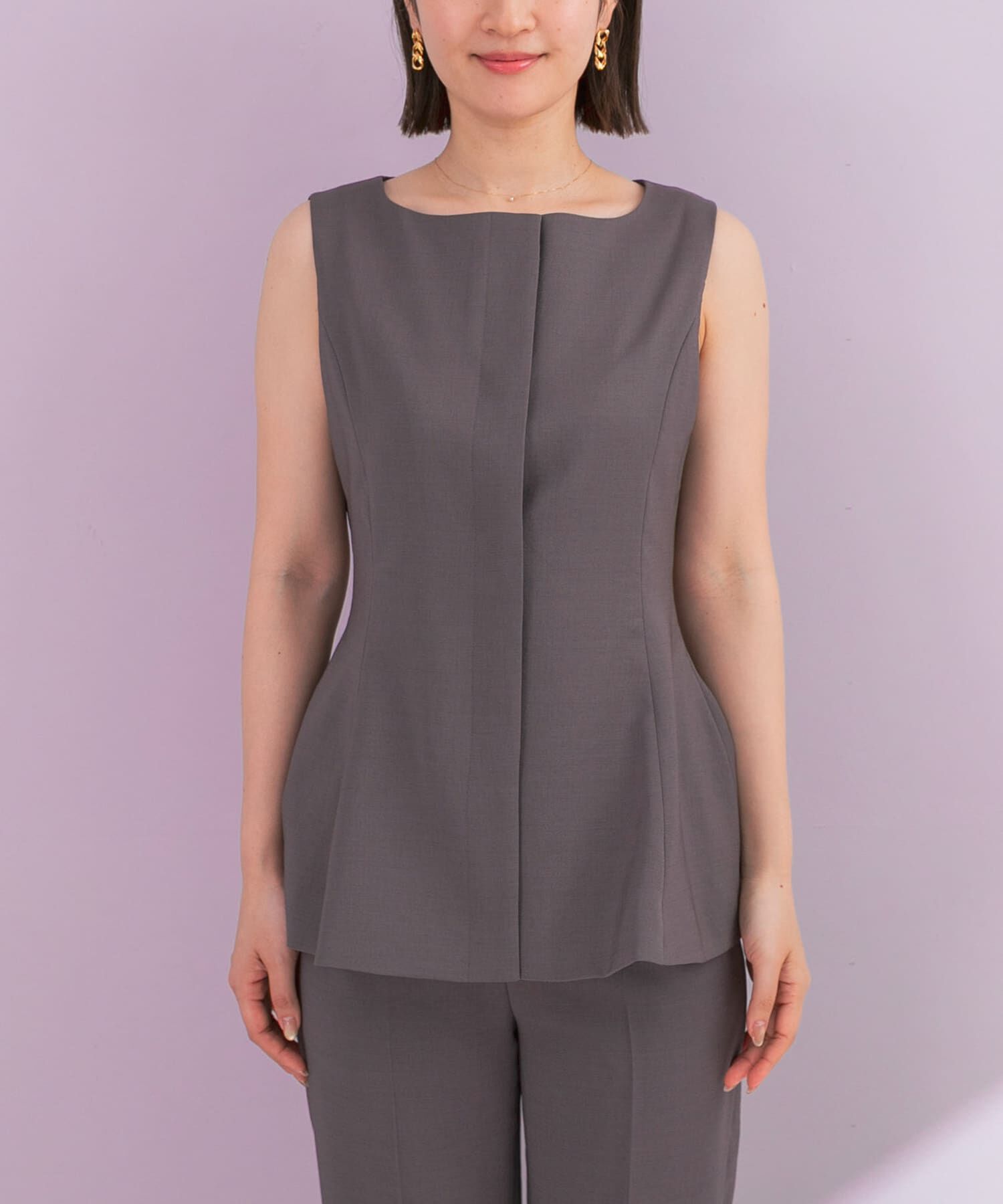 URBAN RESEARCH ROSSO「リボンデザイン2WAYジレセットアップ」|その他|