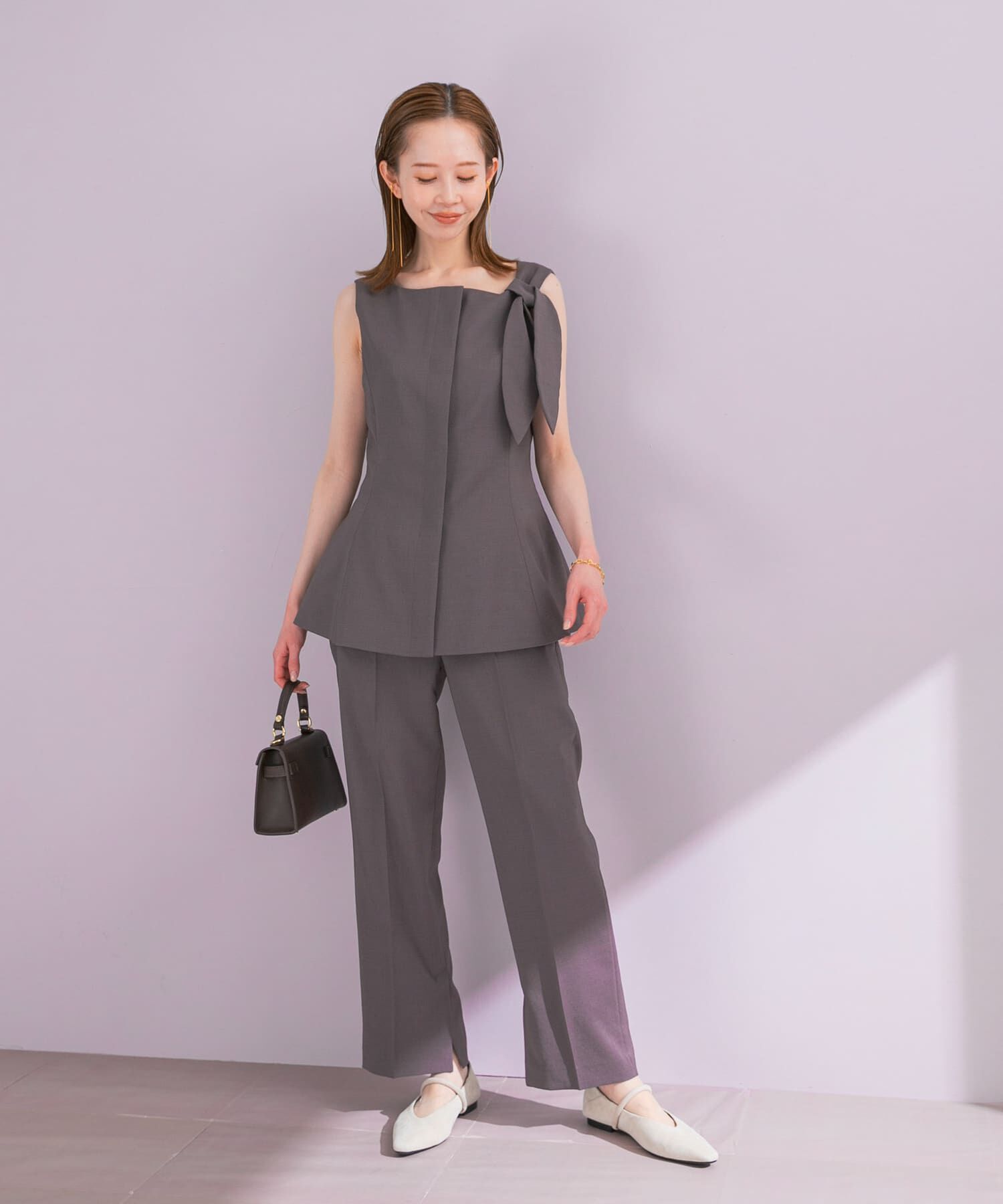 URBAN RESEARCH ROSSO「リボンデザイン2WAYジレセットアップ」|その他|