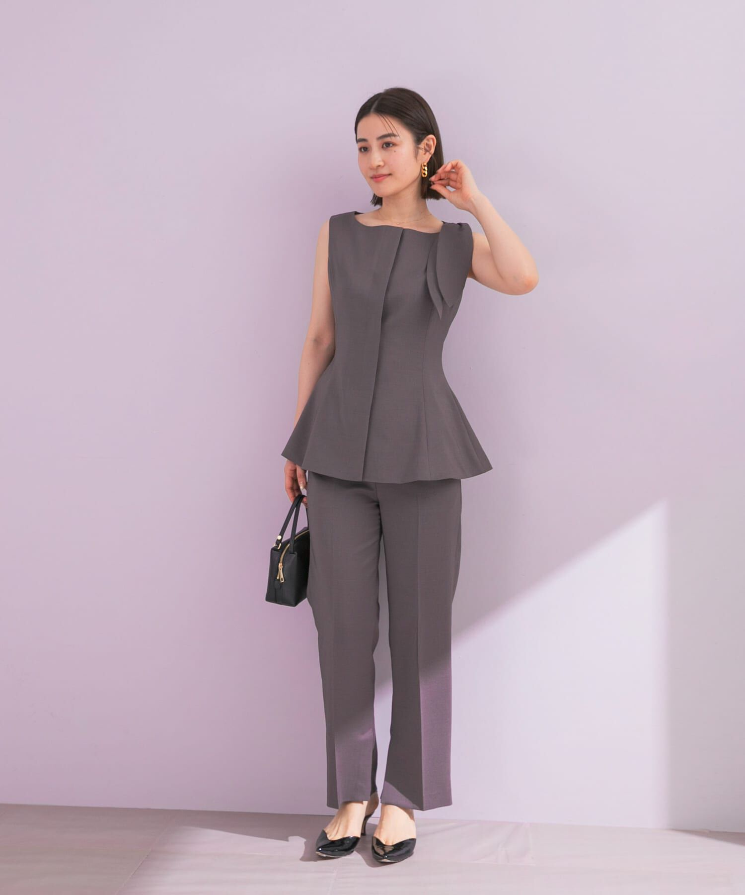 URBAN RESEARCH ROSSO「リボンデザイン2WAYジレセットアップ」|その他|