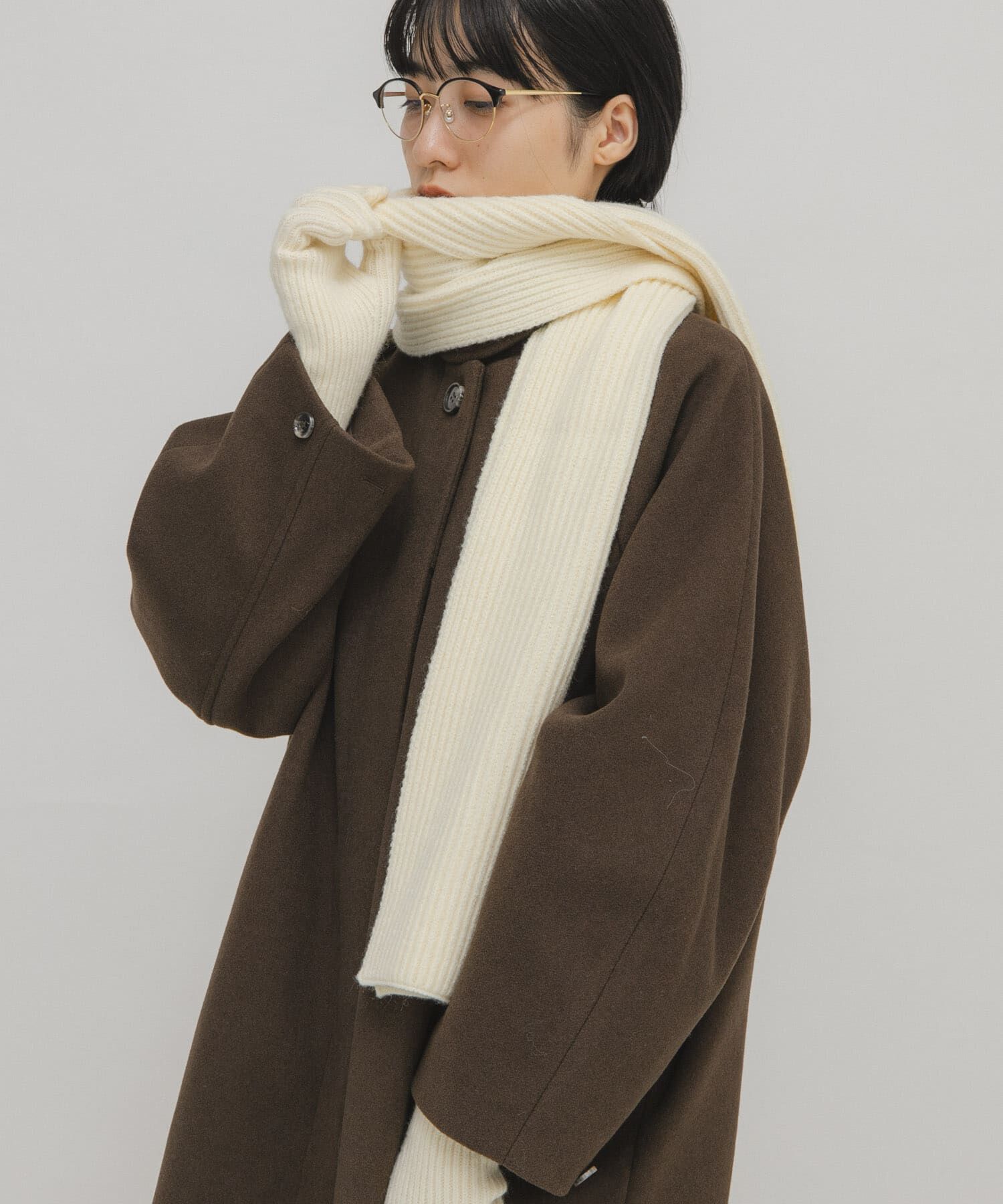  「リブニットグローブ」|手袋|