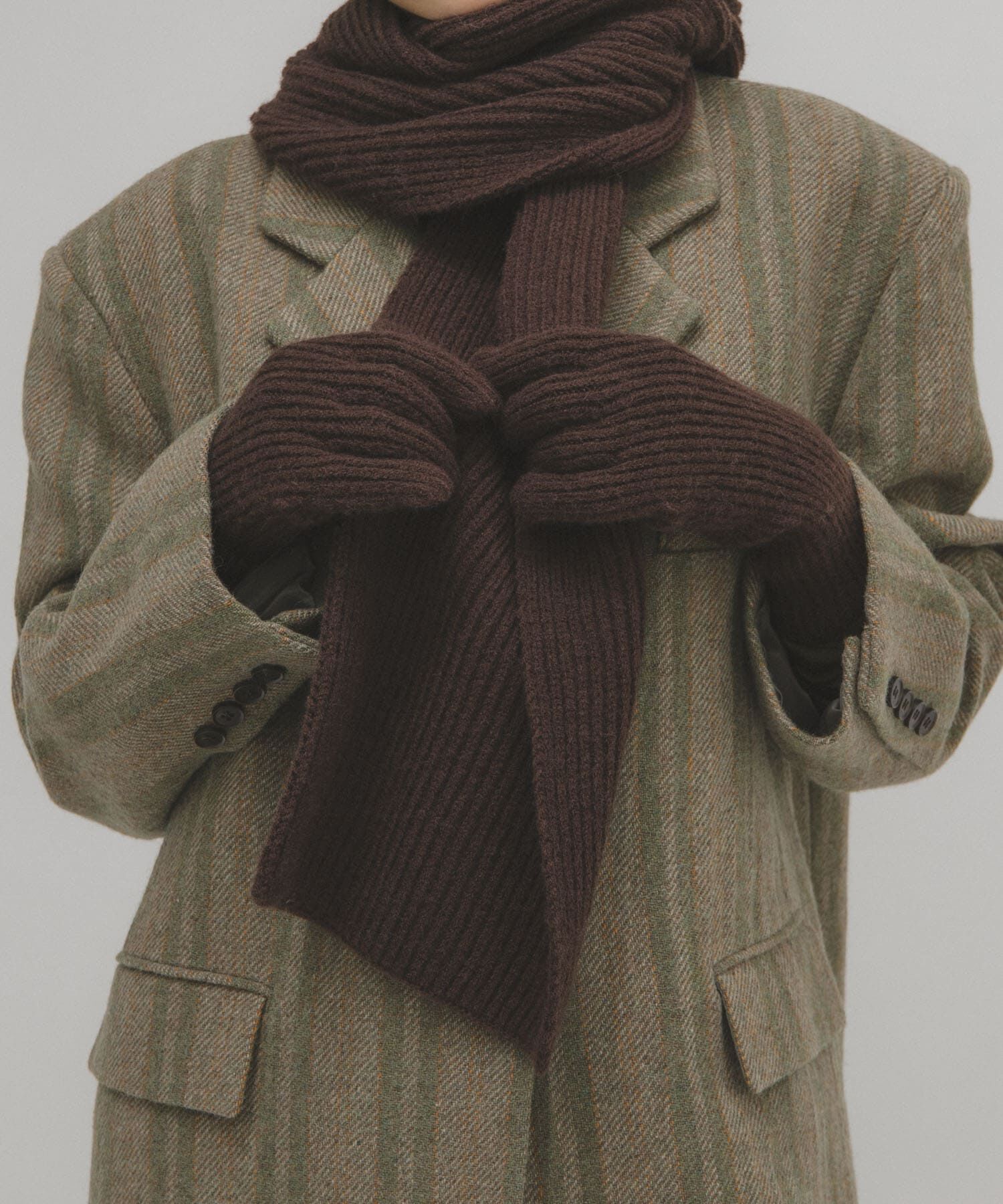  「リブニットグローブ」|手袋|