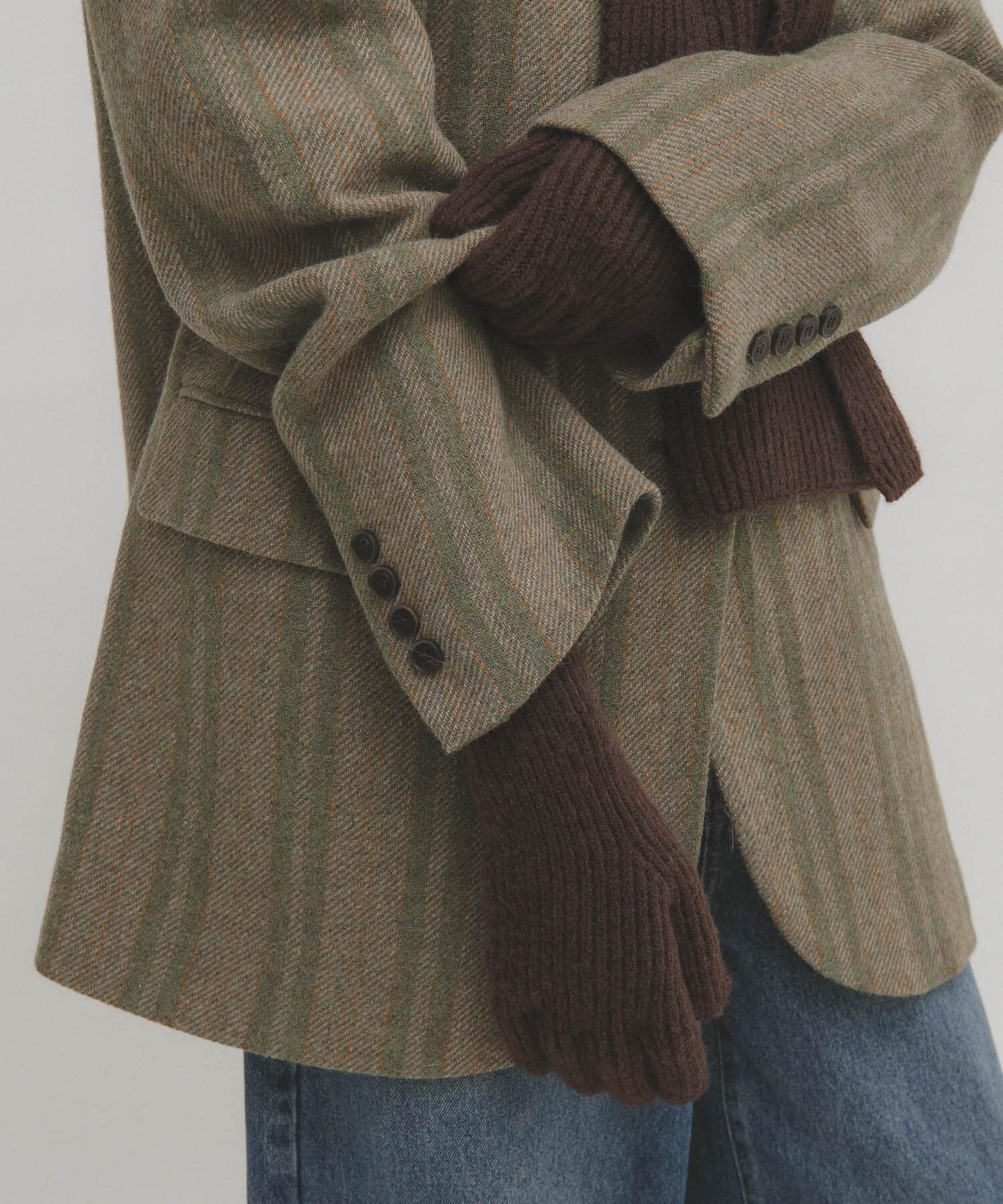  「リブニットグローブ」|手袋|