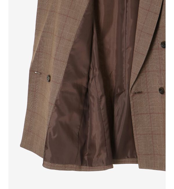  「グレンチェックダブルブレストジャケット」|その他|